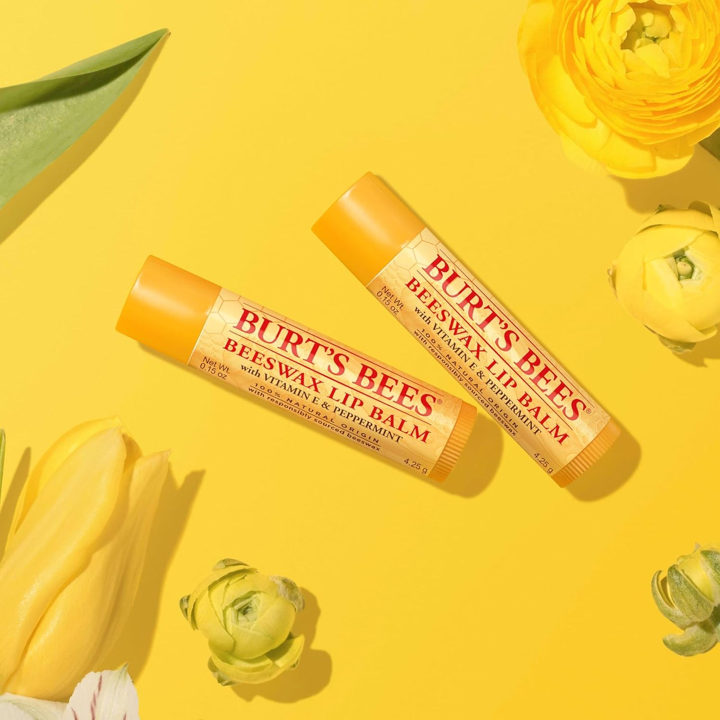 Burt's Bees Lip Balm 12-Pack – Thoughtful Birthday Gift for Women and Mom, Stocking Stuffer and Party Favor