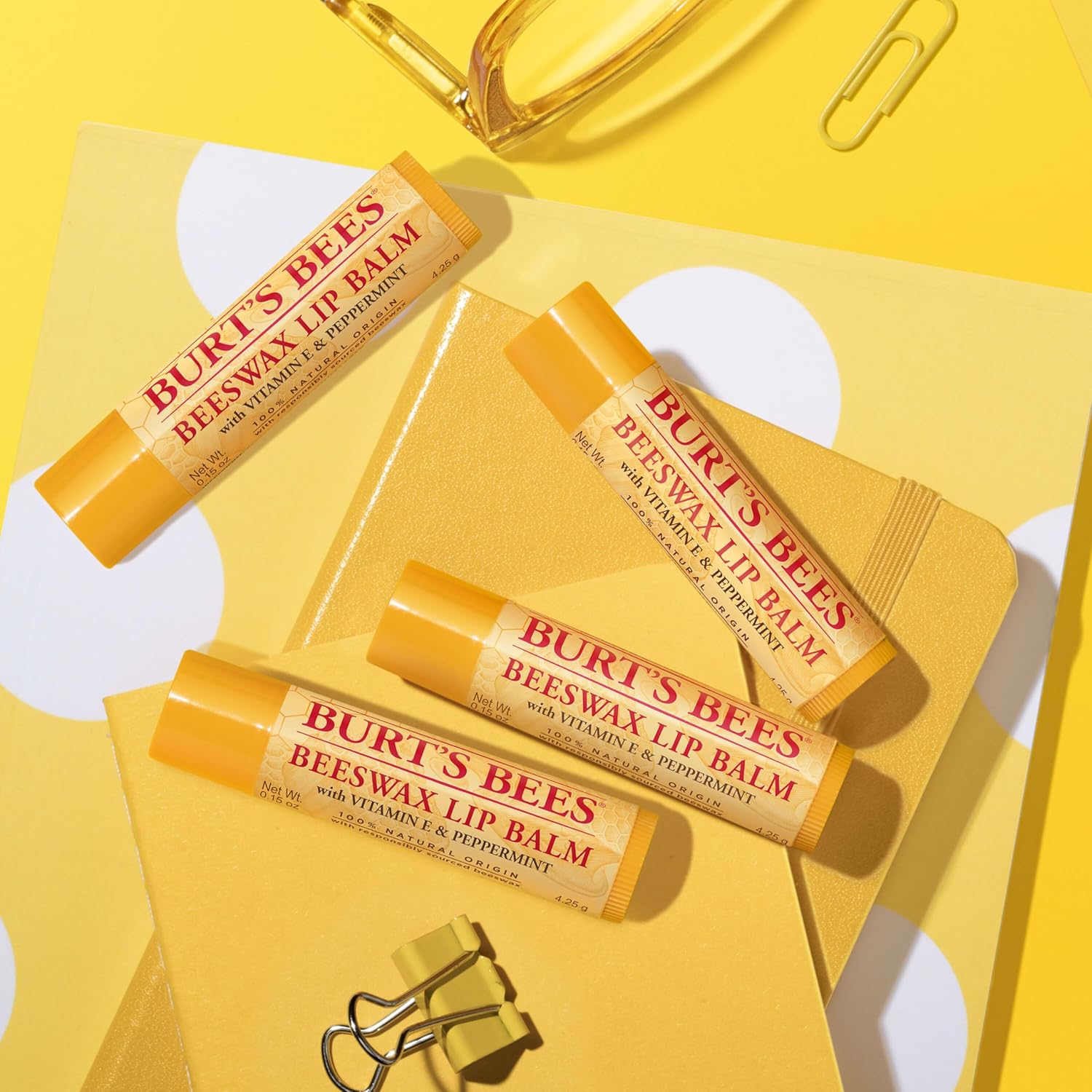 Burt's Bees Lip Balm 12-Pack – Thoughtful Birthday Gift for Women and Mom, Stocking Stuffer and Party Favor
