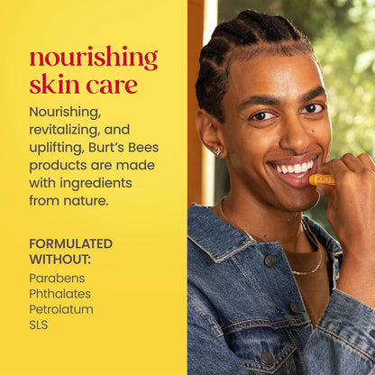 Burt's Bees Mother's Day Gift Set – Curated 5-Piece Skincare Kit for Mom, Ready-to-Give Travel Essentials