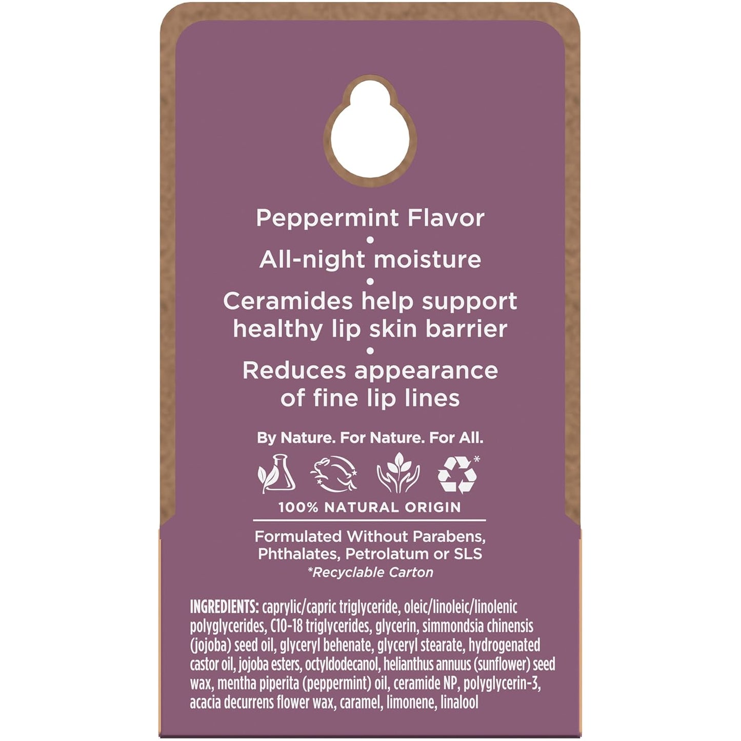 Burt's Bees Overnight Intensive Lip Treatment – Premium Ceramide Lip Mask for an Elevated Nightly Ritual