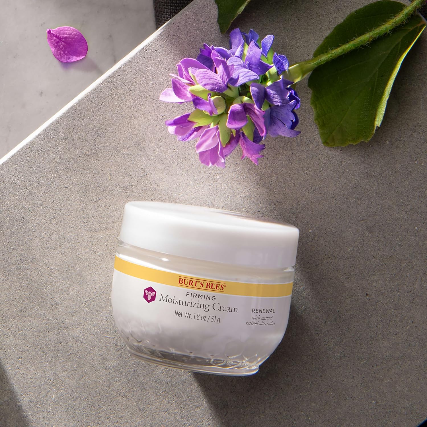 Burt's Bees Renewal Firming Face Cream – Thoughtful Holiday Gift for Women Starting a Natural Skincare Routine