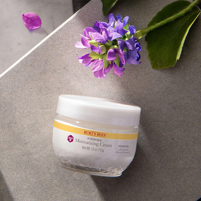 Burt's Bees Renewal Firming Face Cream – Thoughtful Holiday Gift for Women Starting a Natural Skincare Routine