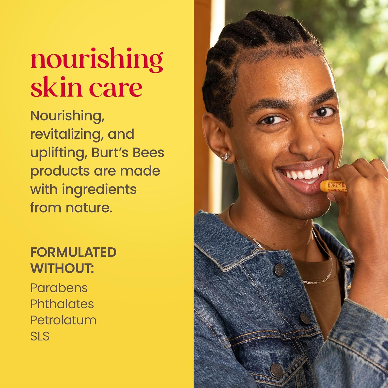 Burt's Bees Self-Care Set – 5-Piece Nightly Skincare Ritual for the Bathroom Counter