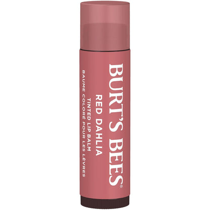 Burt's Bees Tinted Lip Balm – Clean Makeup Drawer Essential, Two-in-One Lip Color and Hydration in One Tube