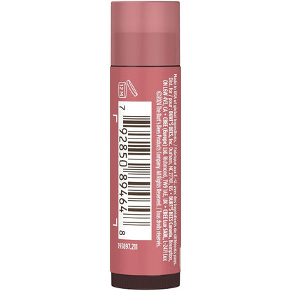 Burt's Bees Tinted Lip Balm – Natural Nightstand Lip Care for Evening Wind-Down Rituals, Shea Butter Moisturizer