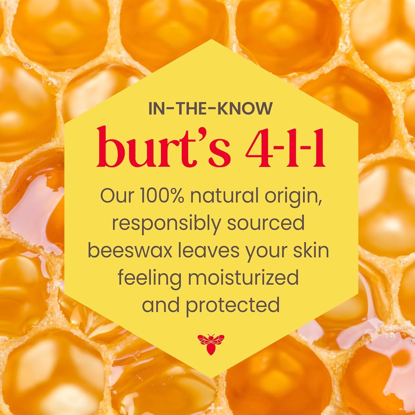 Burt's Bees Tinted Lip Balm – Natural Nightstand Lip Care for Evening Wind-Down Rituals, Shea Butter Moisturizer