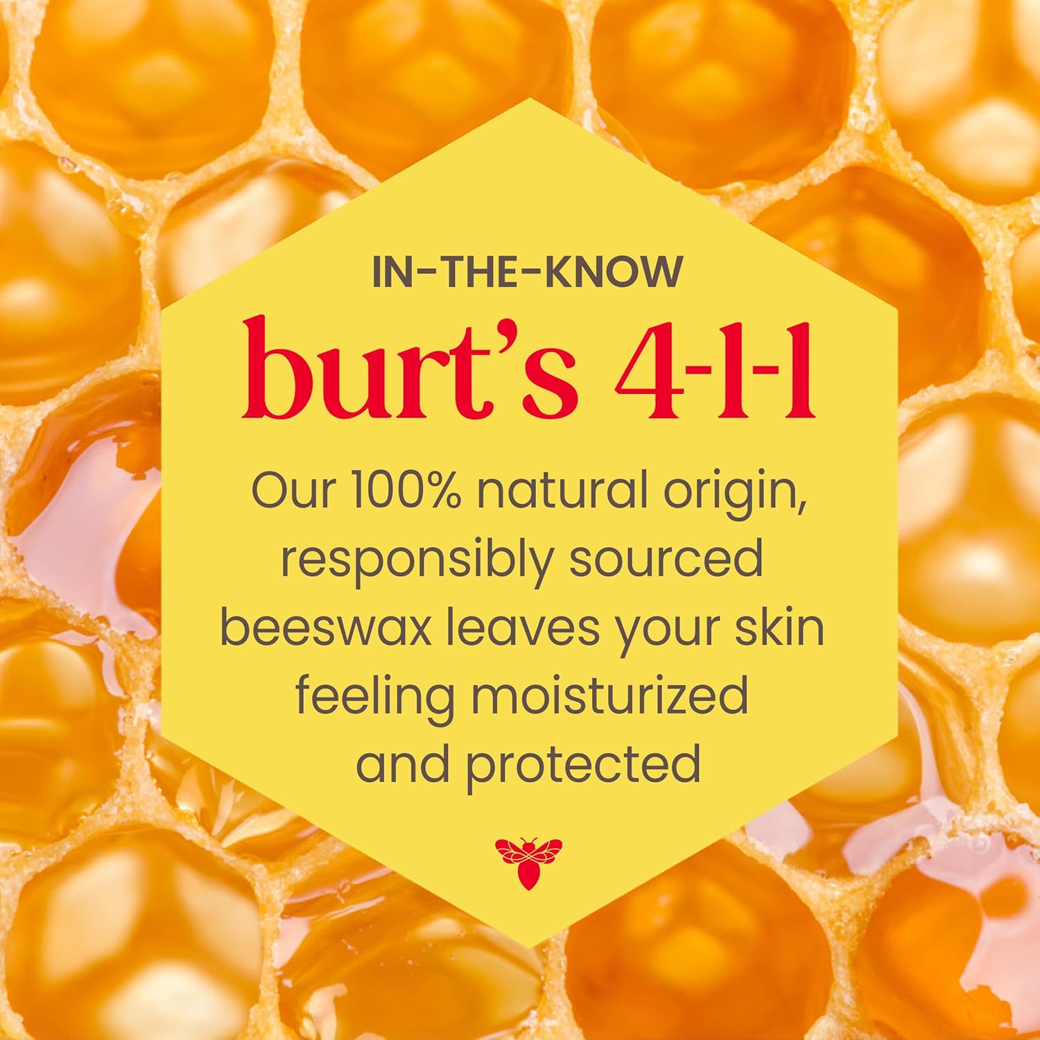 Burt's Bees Tinted Lip Balm – Natural Nightstand Lip Care for Evening Wind-Down Rituals, Shea Butter Moisturizer