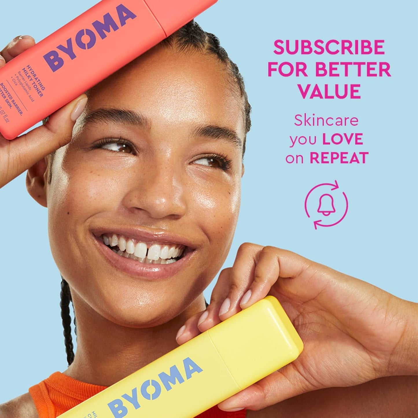 BYOMA Hydrating Skincare Set – Thoughtful Dermatologist-Approved Gift for Sensitive Skin Lovers