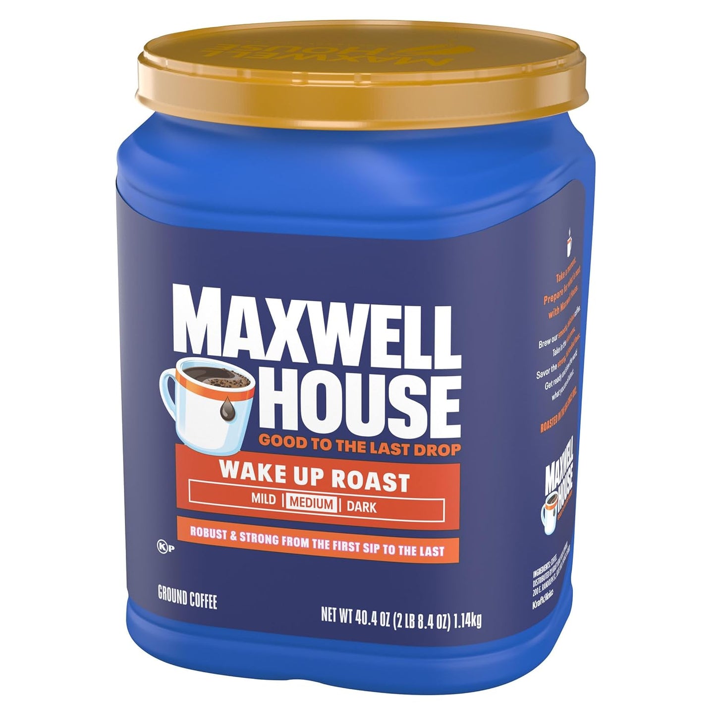 caffeinated, unsweetened, allergen-free formulation