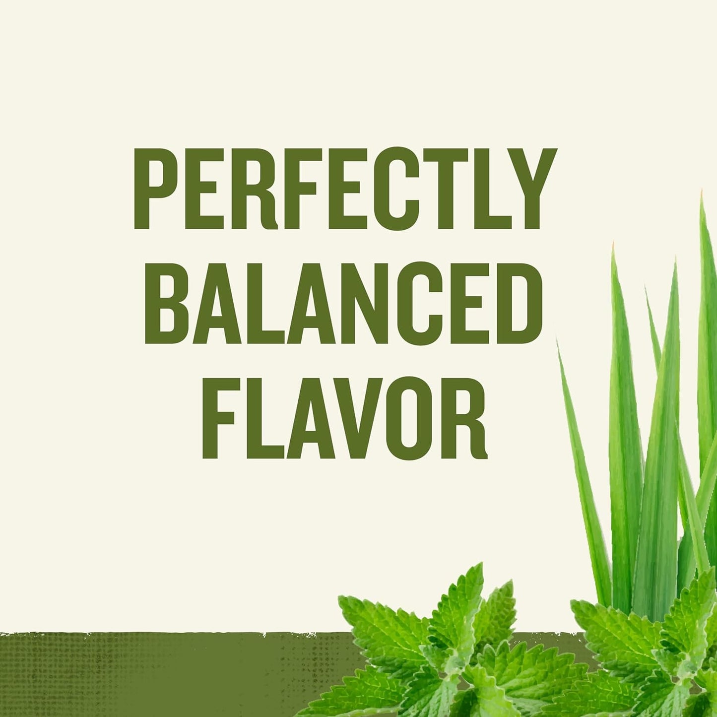 caffeine-free and gluten-free herbal blend with chamomile, spearmint, and peppermint base