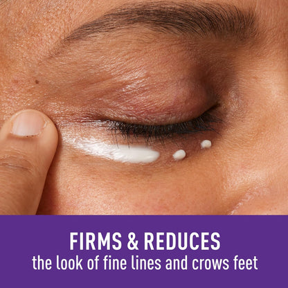 caffeine to visibly reduce under-eye puffiness