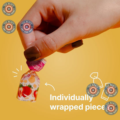 Cambie Assorted Fruit Hard Candy Individually Wrapped – Lunchbox Treat for School and Field Trips