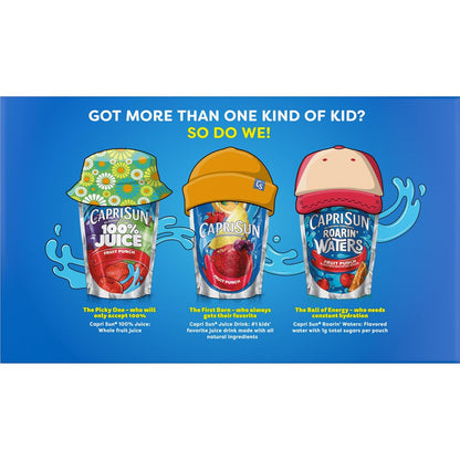 Capri Sun Lemonade Juice Blend – Pack of 10 Pouches for Kids' School Lunchboxes and After-School Snacks, 6 fl oz