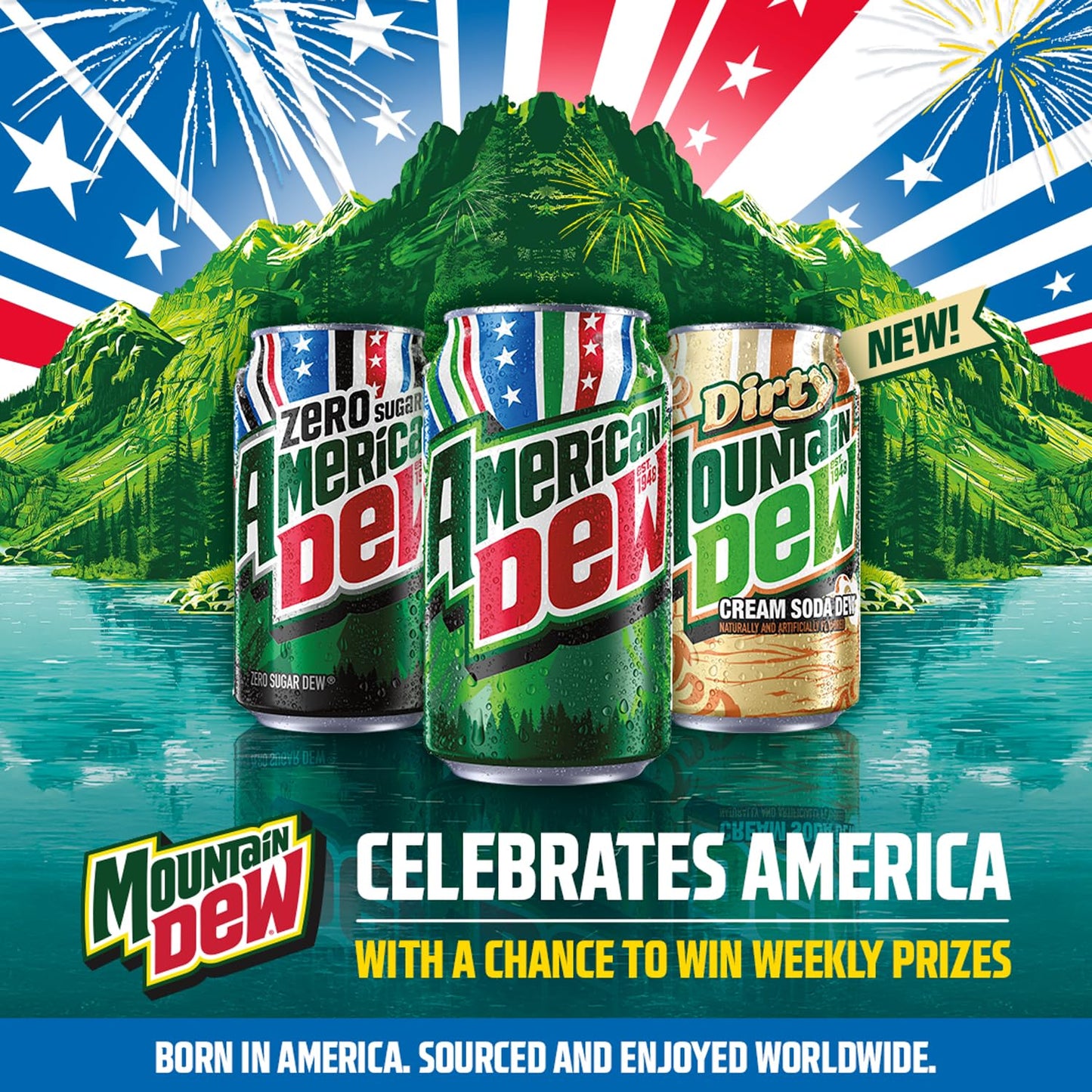 carbonated beverage in standard aluminum can format