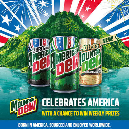 carbonated beverage in standard aluminum can format
