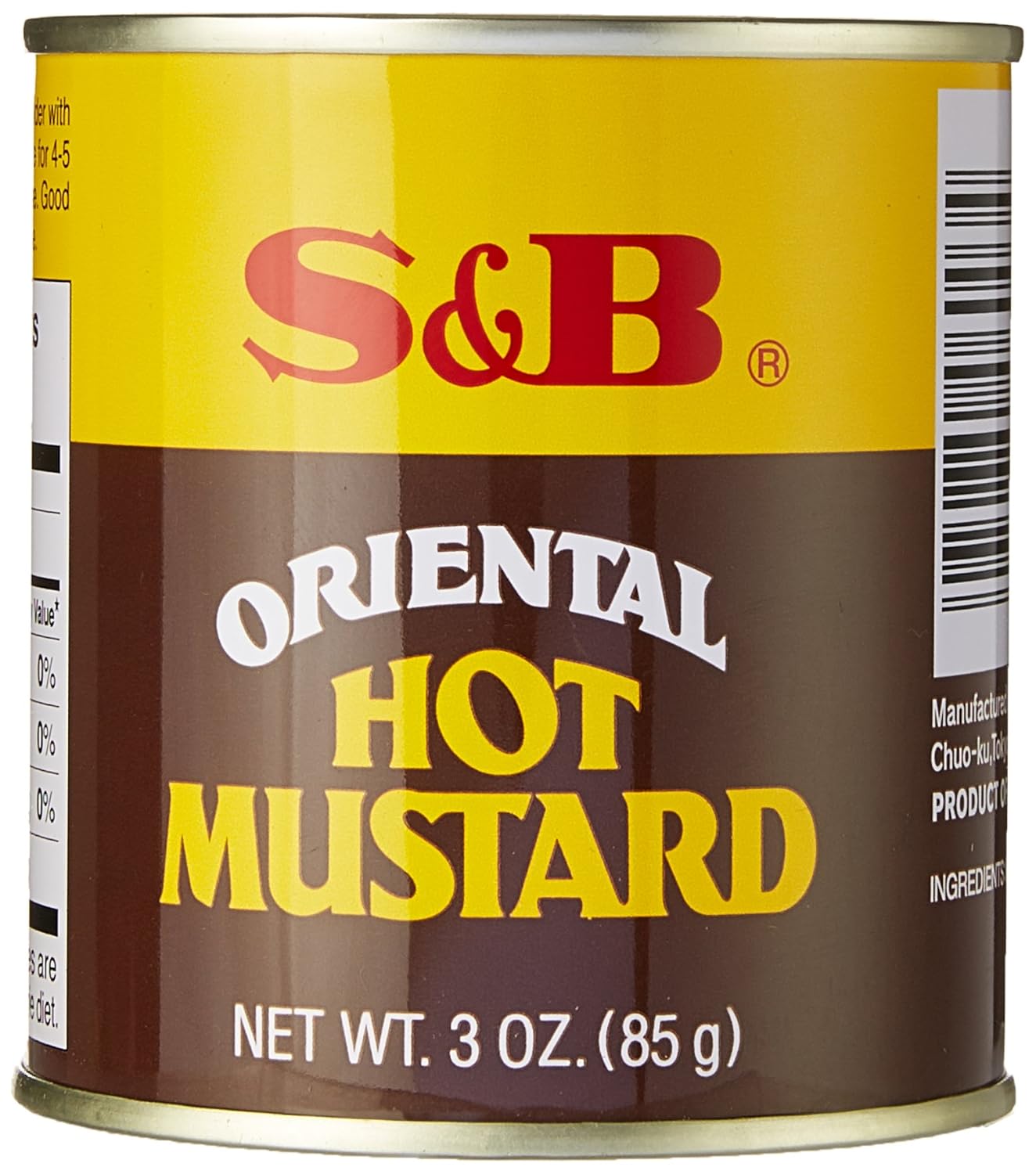 carefully selected stone-milled mustard seed flour base