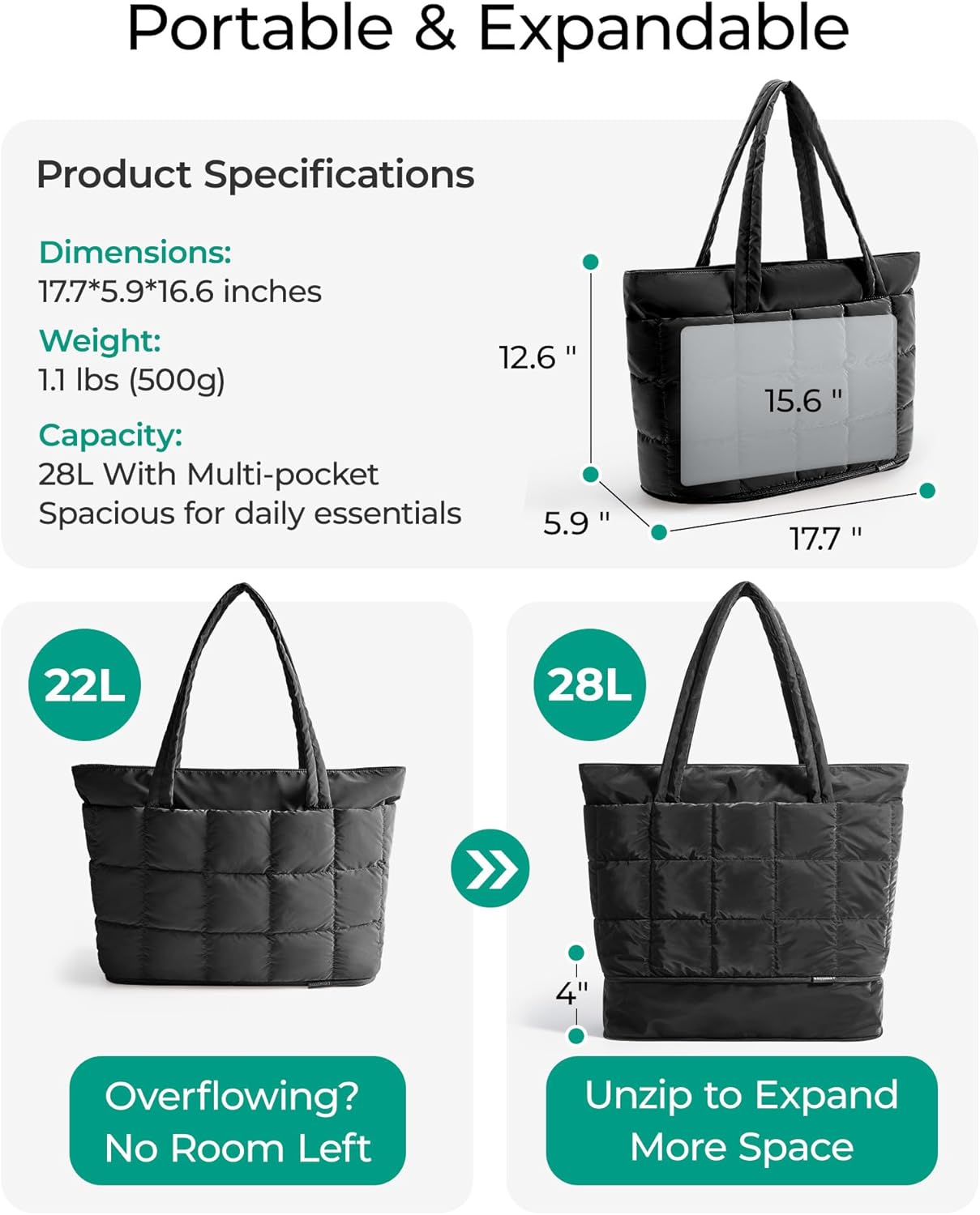 carry-on compatible silhouette that fits under airplane seats or overhead bins