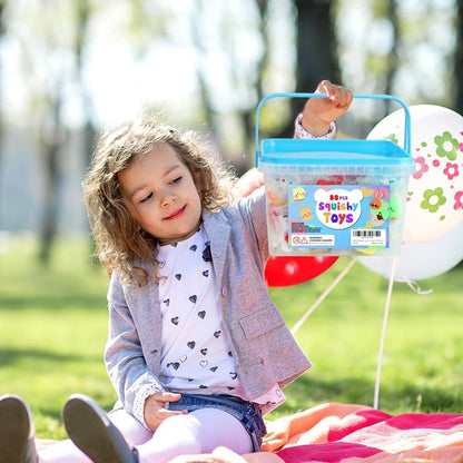 carrying/storage plastic bucket included for portability