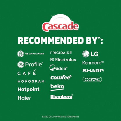 Cascade Complete Dishwasher Gel – Home Office Refresh, No Pre-Wash Grease Cutting