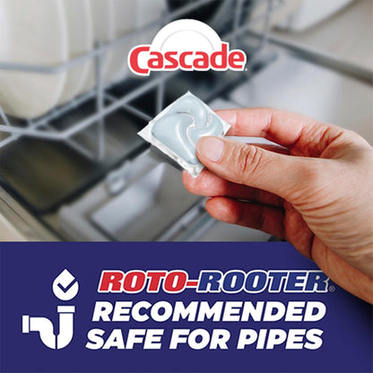 Cascade Free & Clear Dishwasher Pods – Wellness Kitchen Care, Fragrance-Free Daily Dish Soap