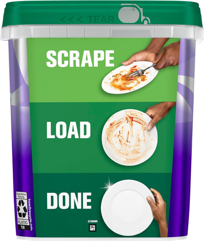 Cascade Platinum Plus Dishwasher Pods for Busy Home Kitchens, Skip Pre-Rinse Daily Dish Loads