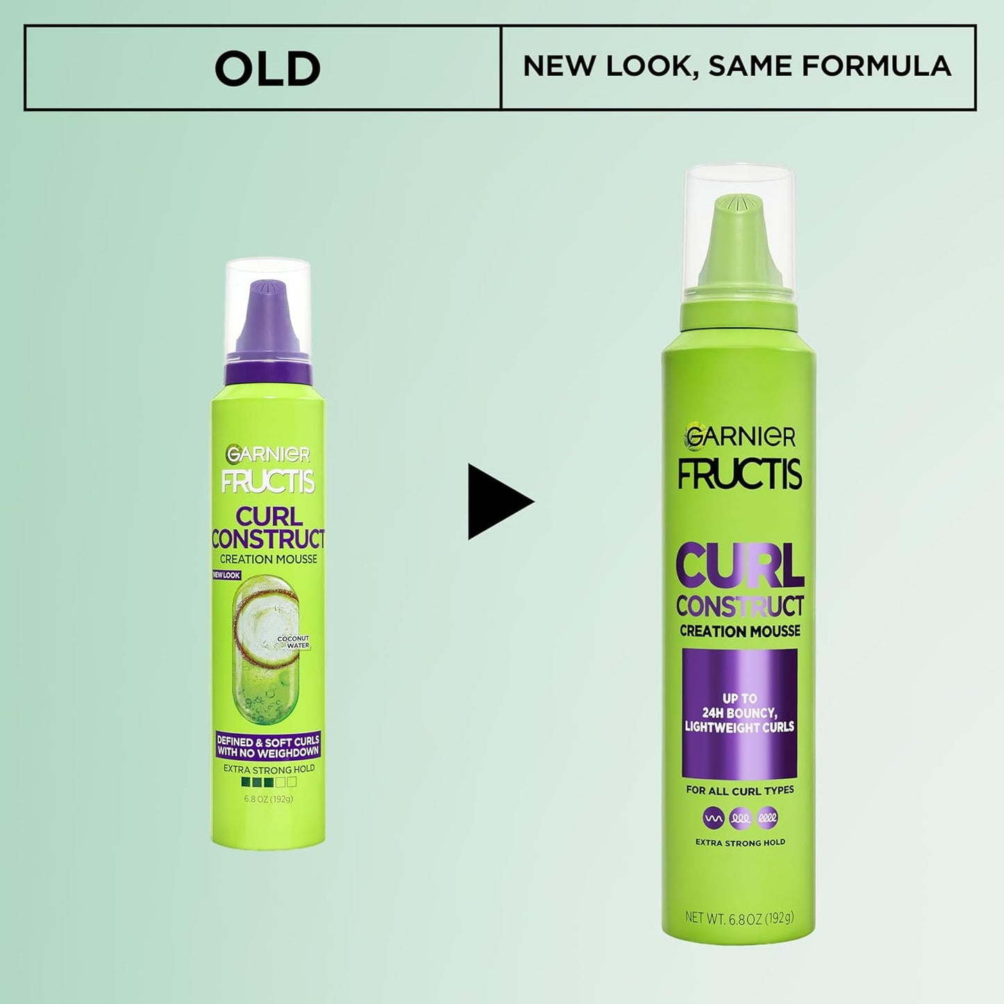 cast-breaking formula — scrunching once dry releases any stiffness for a soft, bouncy finish