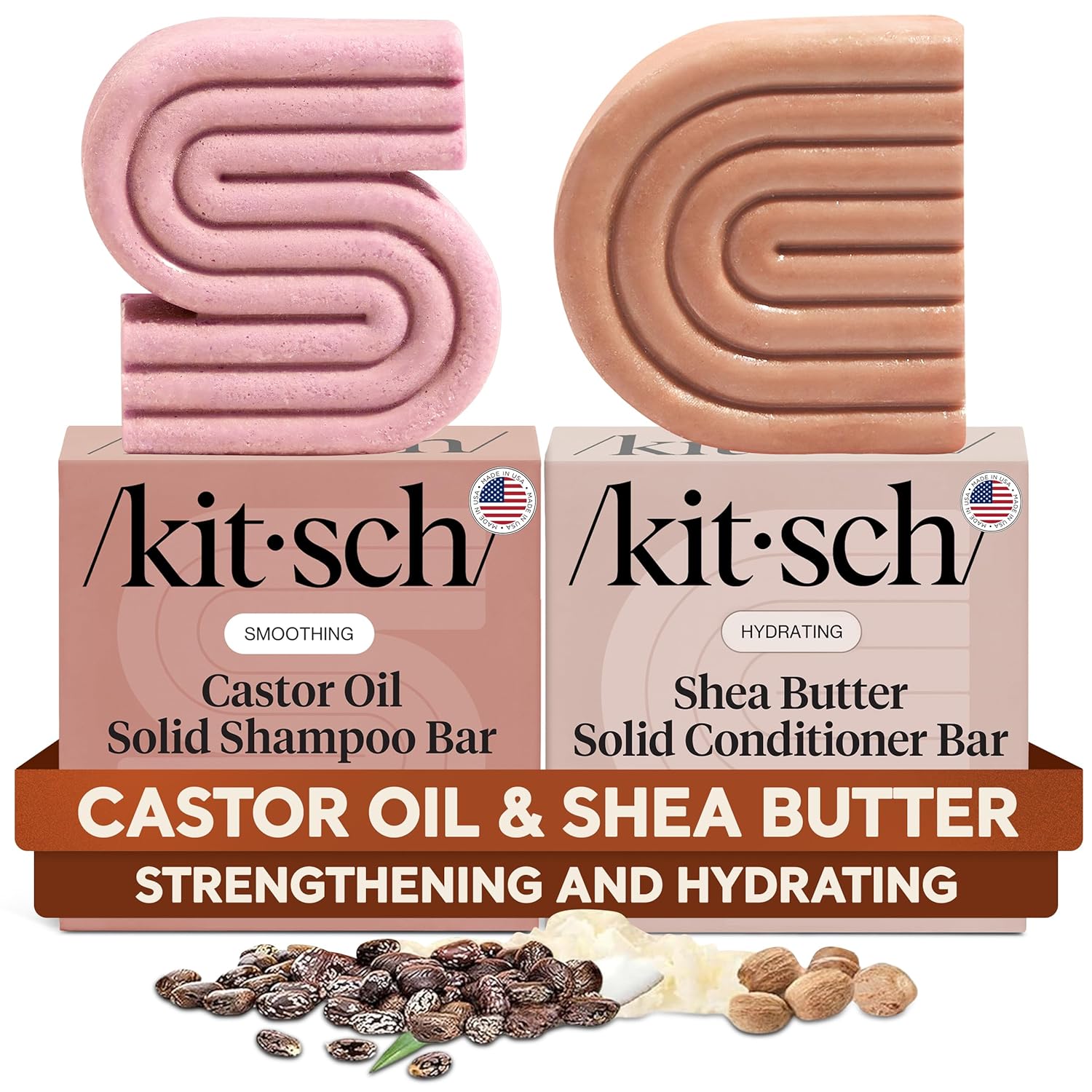 castor oil shampoo bar for lightweight hydration and breakage reduction