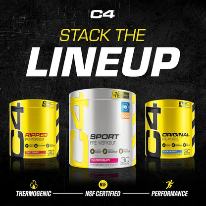 Cellucor C4 Sport Pre Workout Powder – Self-Care Fitness Ritual for Mind-Body Wellness at Home