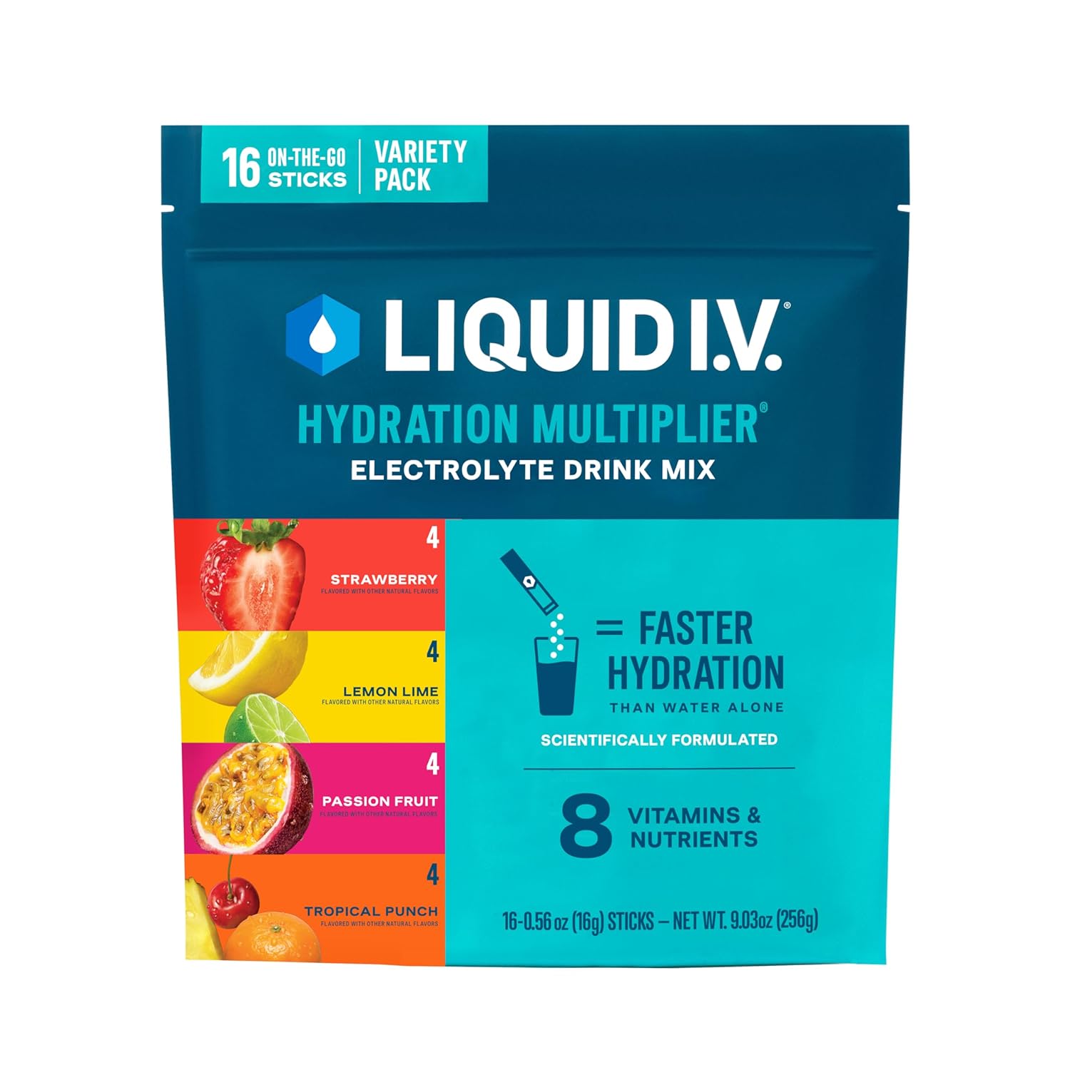cellular transport technology (liv hydrascience) optimized electrolyte ratio