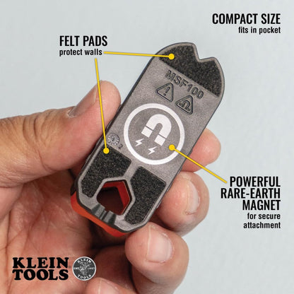 center top notch and bottom opening for accurate mark placement