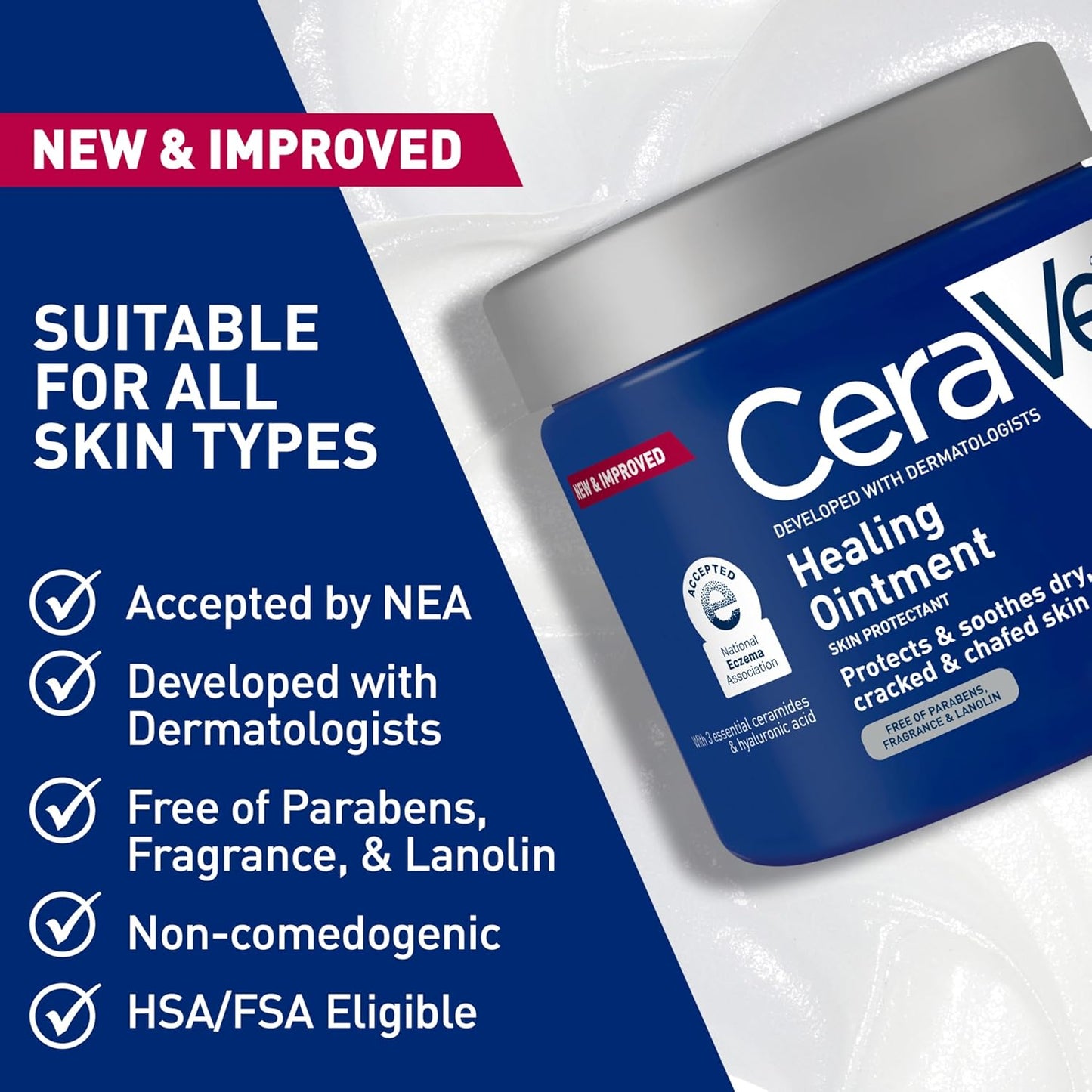 ceramides 1, 3, and 6-ii to restore and maintain the skin's natural barrier