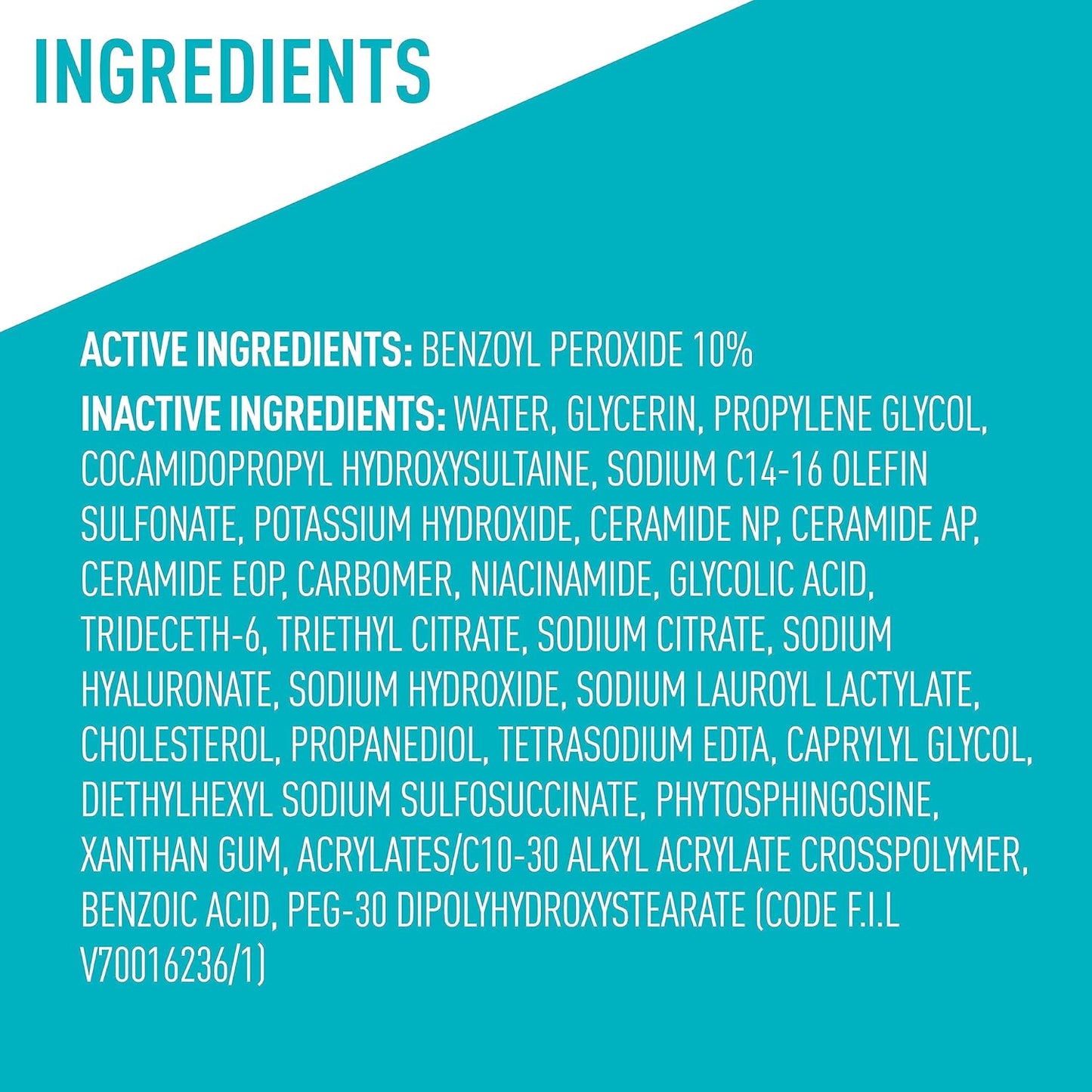 CeraVe Acne Foaming Cream Wash – Maximum-Strength OTC Acne Wash Without a Prescription