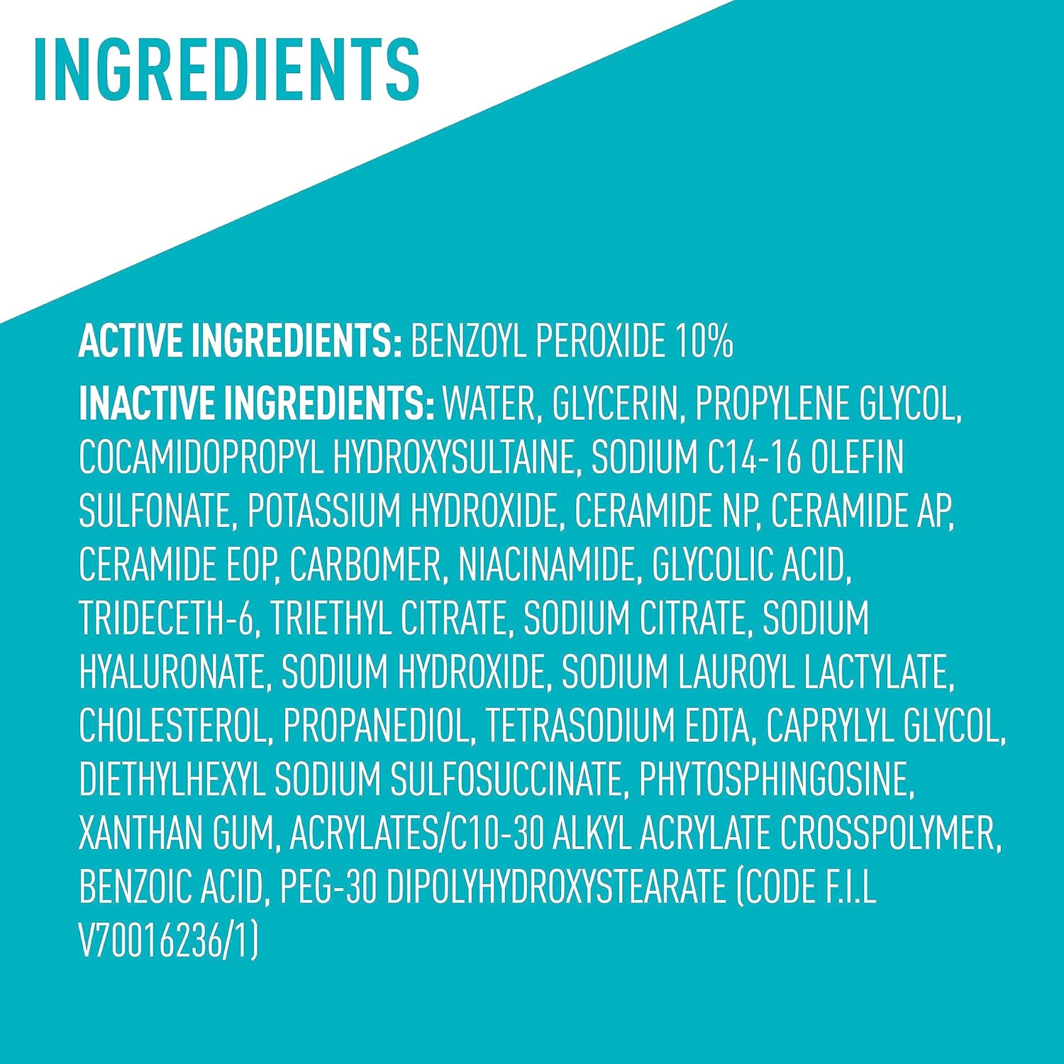 CeraVe Acne Foaming Cream Wash – Maximum-Strength OTC Acne Wash Without a Prescription