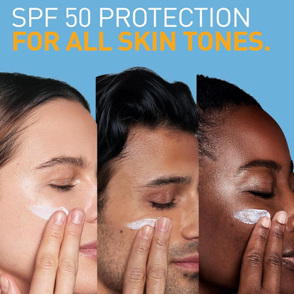 CeraVe AM Facial Moisturizing Lotion SPF 50 – Calming Daily Skincare Ritual with Ceramides & Niacinamide