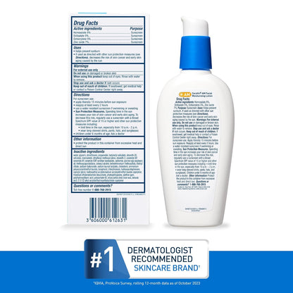CeraVe AM Facial Moisturizing Lotion SPF 50 – Calming Daily Skincare Ritual with Ceramides & Niacinamide