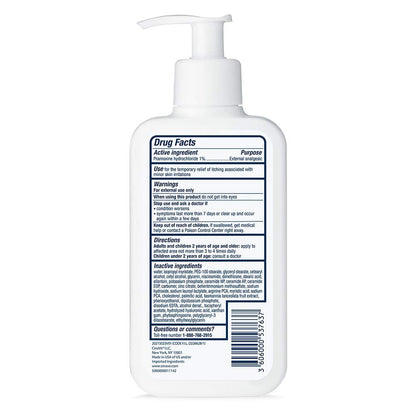 CeraVe Anti-Itch Lotion as a Steroid Free Hydrocortisone Alternative, Dermatologist Tested Sensitive Skin Relief 8 oz