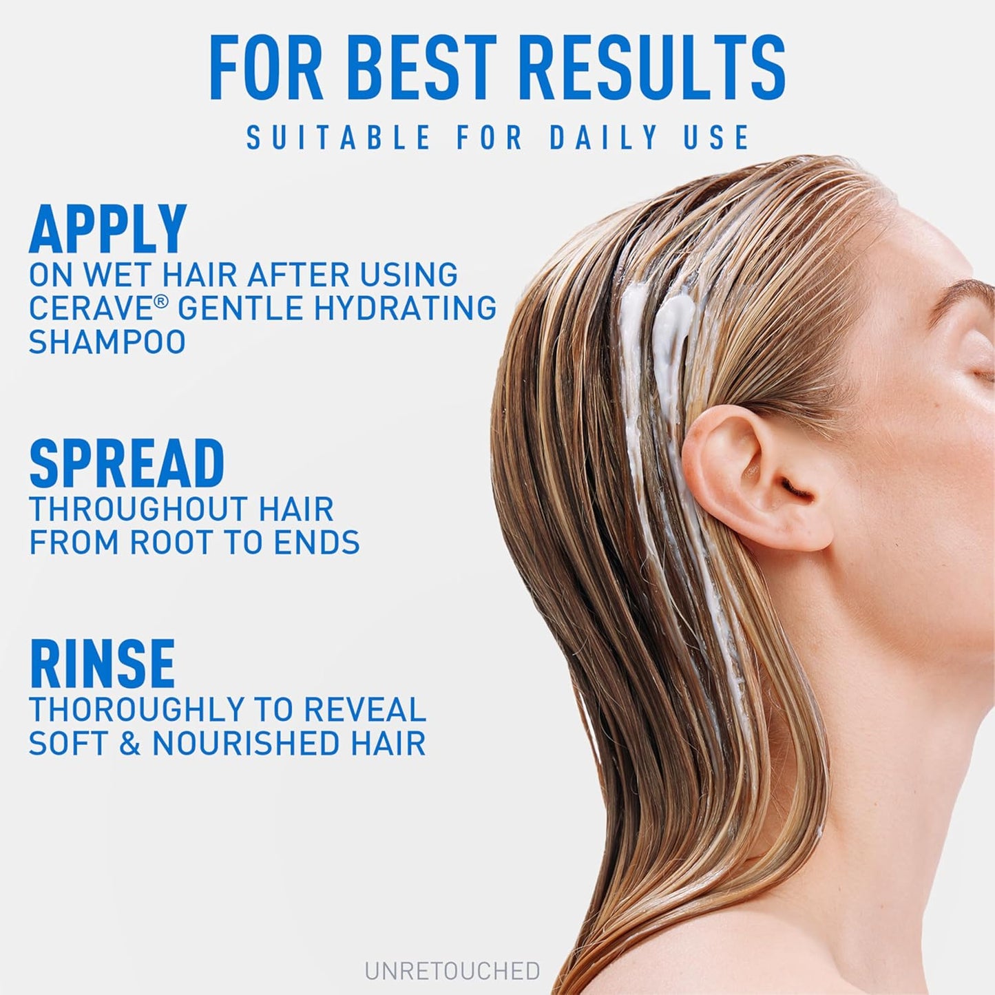 CeraVe Gentle Hydrating Conditioner – Soothe Your Scalp, Complete Your Daily Self-Care Ritual