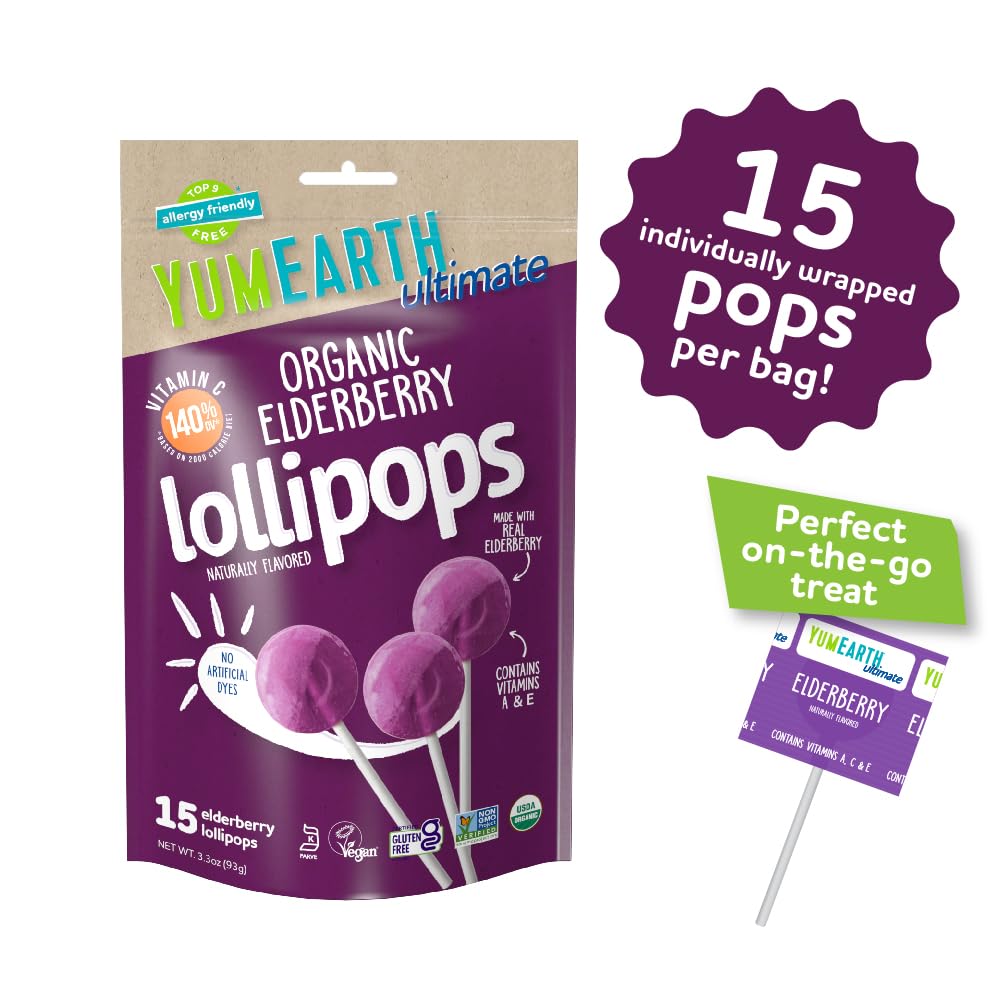certified organic and non-gmo ingredients including real elderberry extract