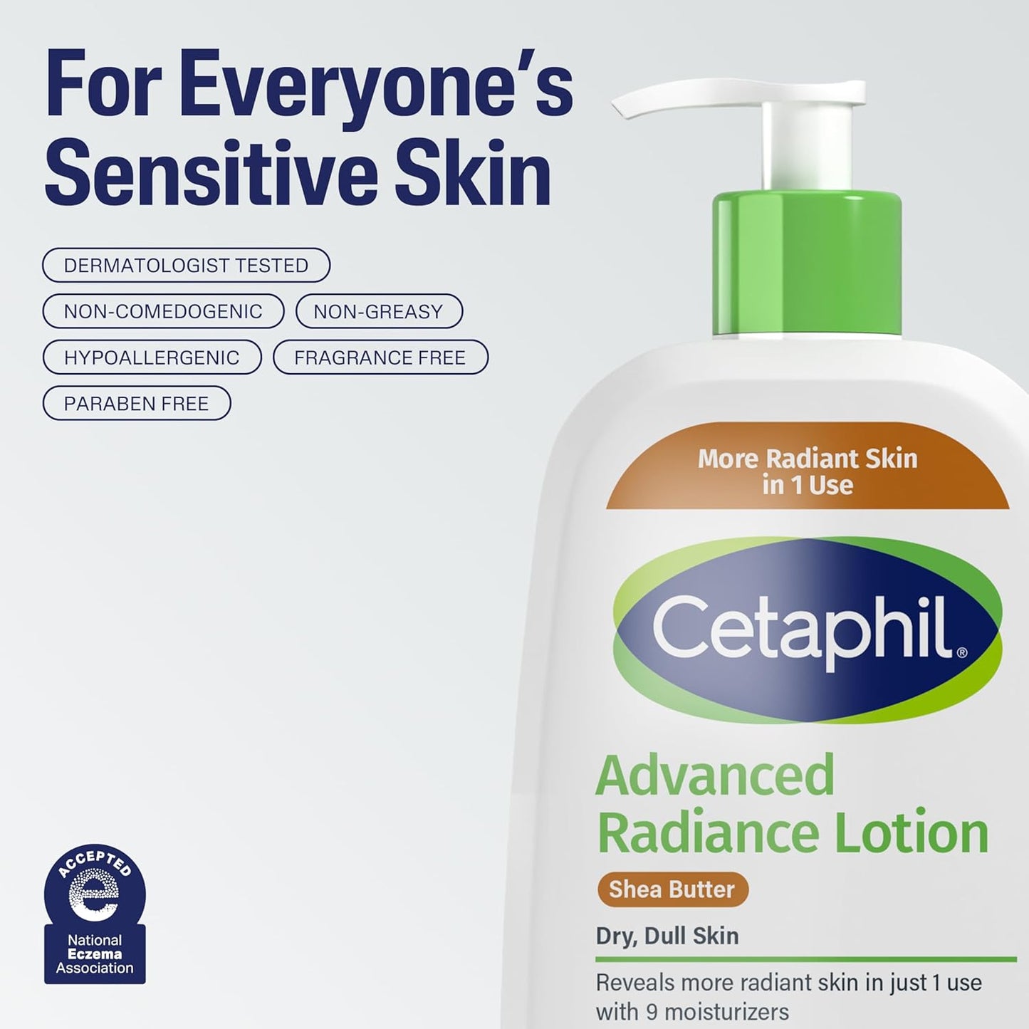 Cetaphil Daily Hydration Lotion – Fragrance Free Body Moisturizer for a Calming Nighttime Skincare Ritual