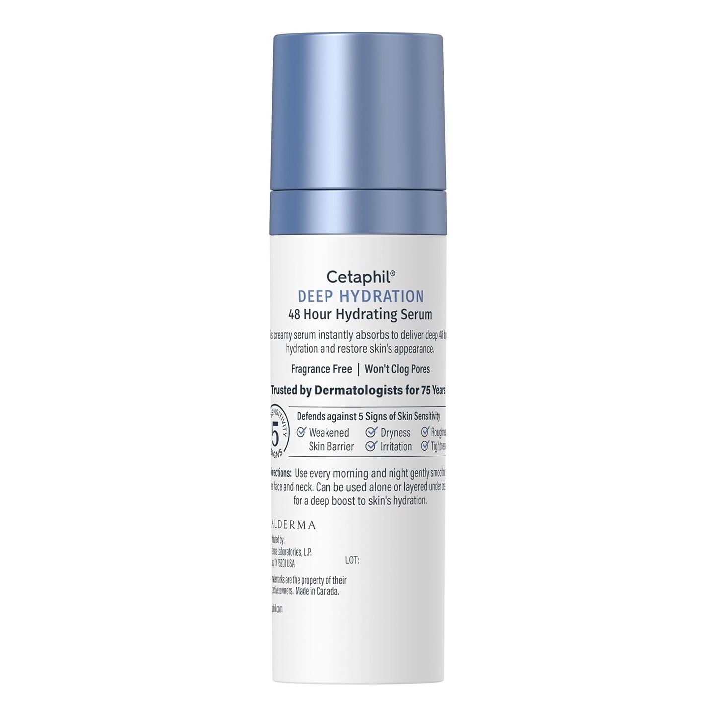 Cetaphil Deep Hydration Serum – Clean Beauty Staple for Uncluttered Vanity Counters