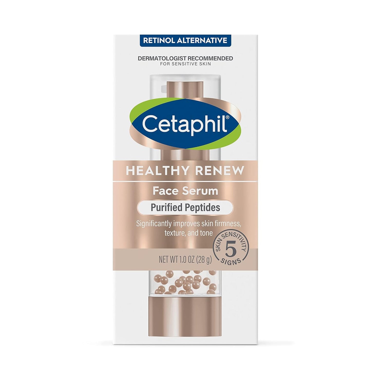 Cetaphil Healthy Renew Anti Aging Serum – Hypoallergenic Choice for Sensitive Skin, Fragrance and Paraben Free