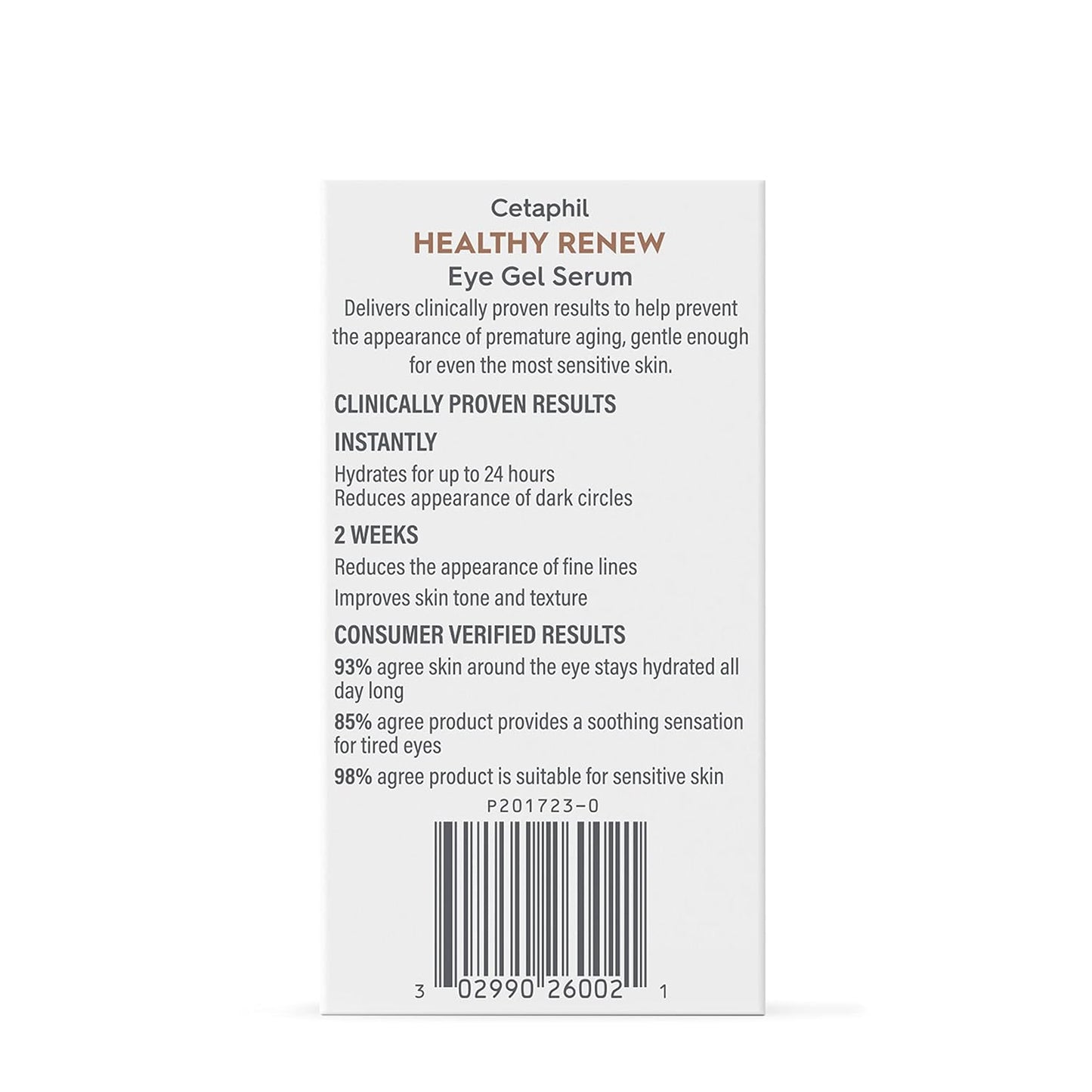 Cetaphil Healthy Renew Eye Gel Serum – Thoughtful Gift for Mom, Anti Aging Eye Serum for Sensitive Skin