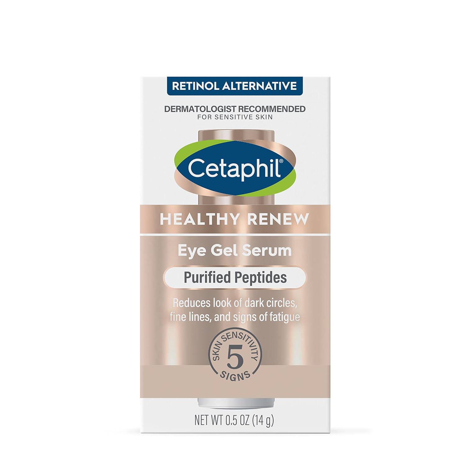 Cetaphil Healthy Renew Eye Gel Serum – Thoughtful Gift for Mom, Anti Aging Eye Serum for Sensitive Skin