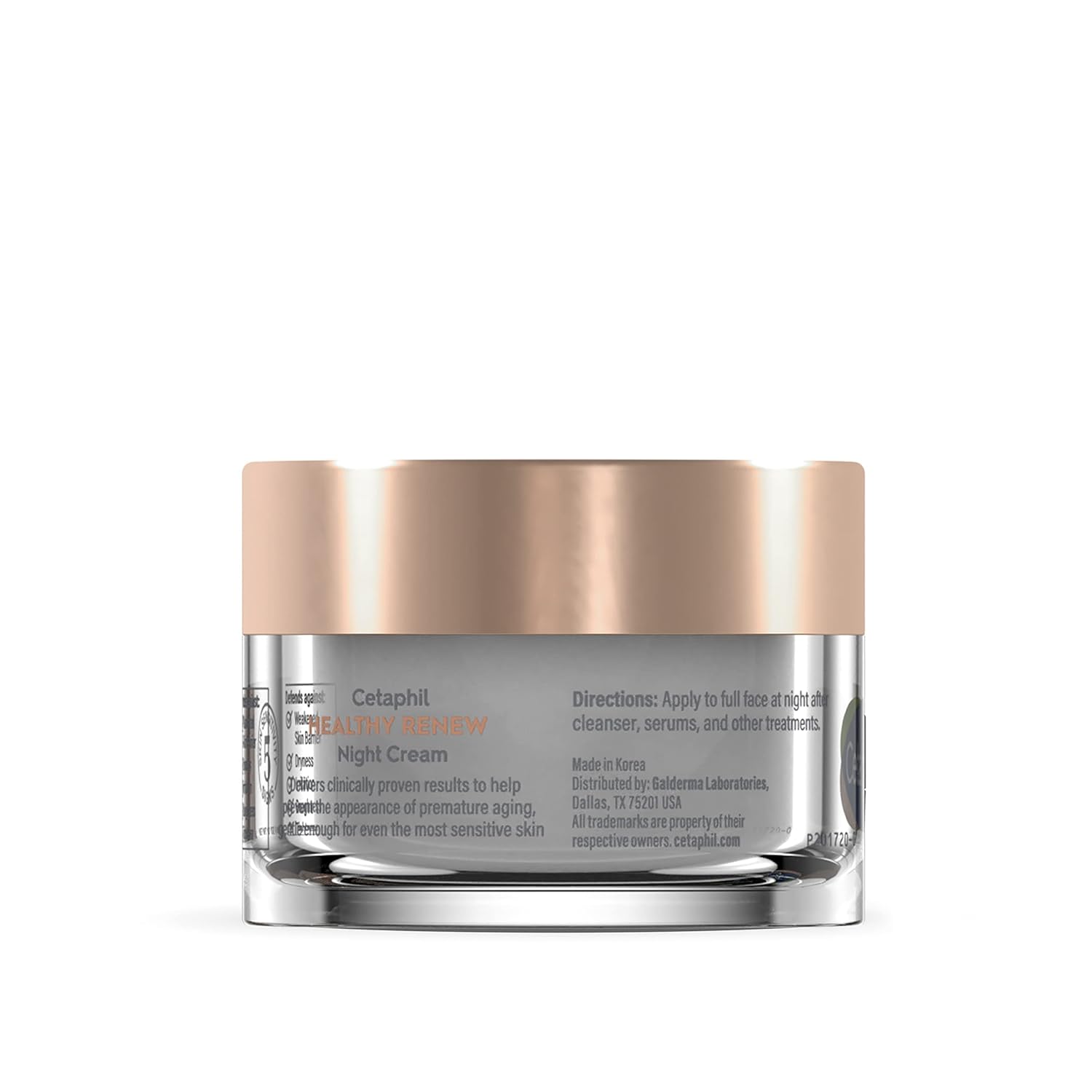 Cetaphil Healthy Renew Night Cream – Premium Anti-Aging Treatment for the Vanity, Dermatologist-Tested Peptide Cream