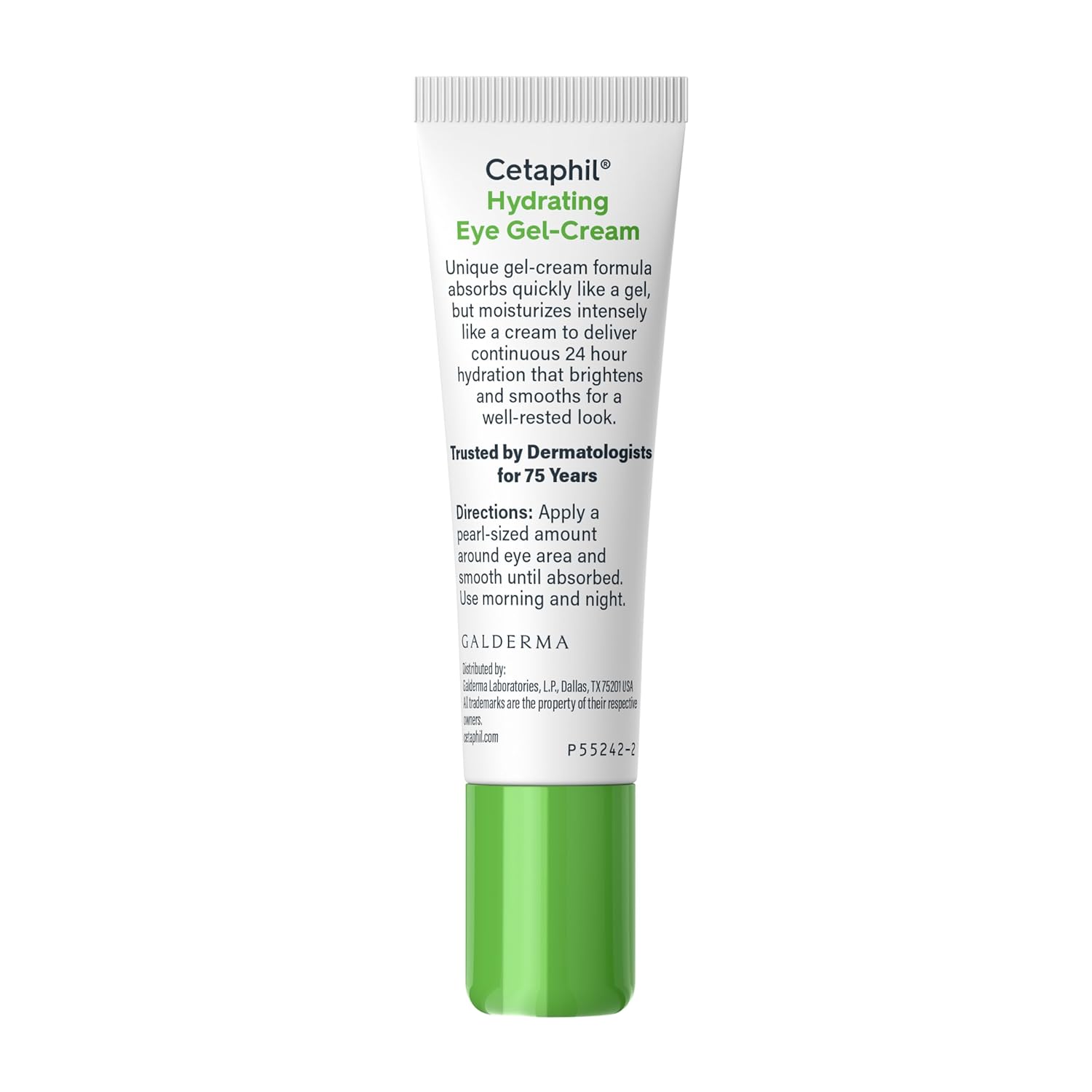 Cetaphil Hydrating Eye Gel-Cream – Premium Under-Eye Treatment with Hyaluronic Acid, 24-Hour Deep Hydration
