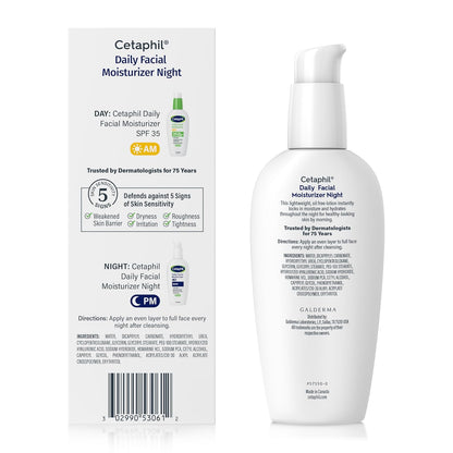 Cetaphil Night Moisturizer – Hydrating Face Cream for Your Nightly Self-Care Ritual