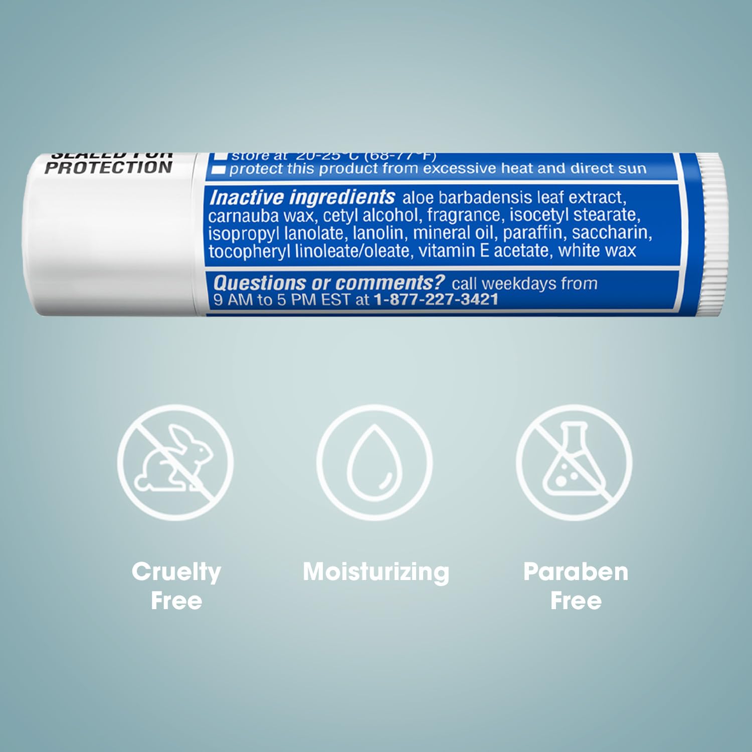 ChapStick Moisturizer 2-in-1 Lipcare SPF 15 – Beach and Hiking Lip Balm for Sun-Filled Days