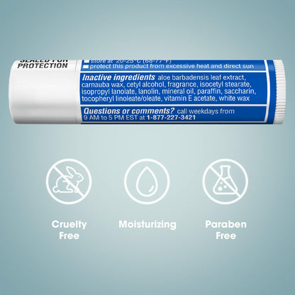 ChapStick Moisturizer 2-in-1 Lipcare SPF 15 – Beach and Hiking Lip Balm for Sun-Filled Days
