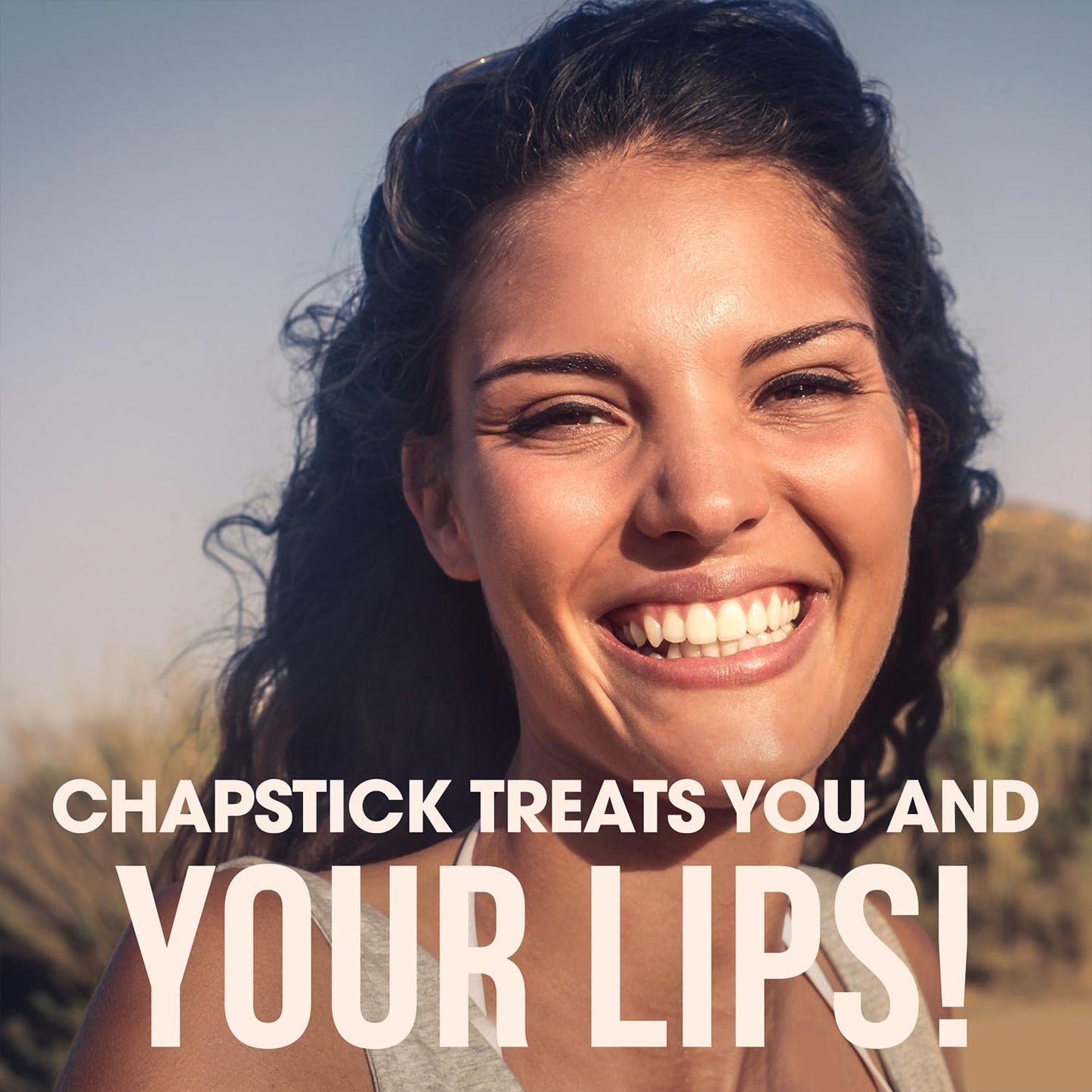 ChapStick Moisturizer 2-in-1 Lipcare SPF 15 – Beach and Hiking Lip Balm for Sun-Filled Days