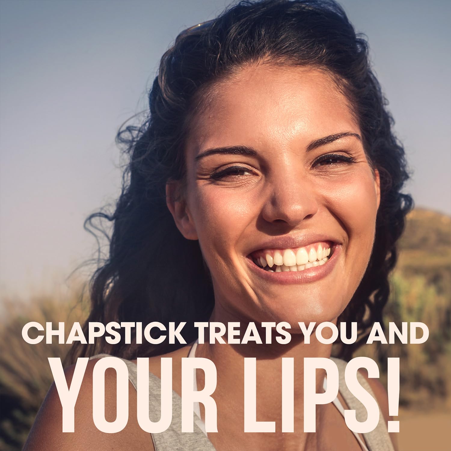 ChapStick Moisturizer 2-in-1 Lipcare SPF 15 – Beach and Hiking Lip Balm for Sun-Filled Days